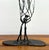 Vintage Signed Brutalist Welded Metal Sculpture Signed & Dated 1979 For Sale - Image 4 of 6