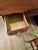 Chocolate Vintage Solid Wood Desk With Chair For Sale - Image 8 of 18