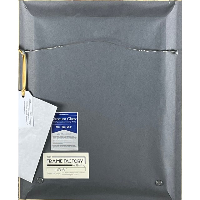 Mid 1800s Full Length Painted Silhouette For Sale - Image 4 of 5