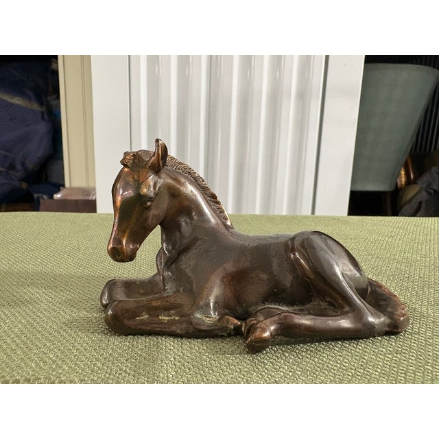 Modern Dodge Gladys Brown Edwards Horse Bronze Metal Horse Figure, 20th Century For Sale - Image 3 of 6