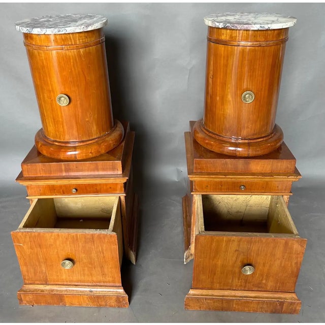Great Pair of 19th Century Biedermeier Somnos For Sale - Image 4 of 4