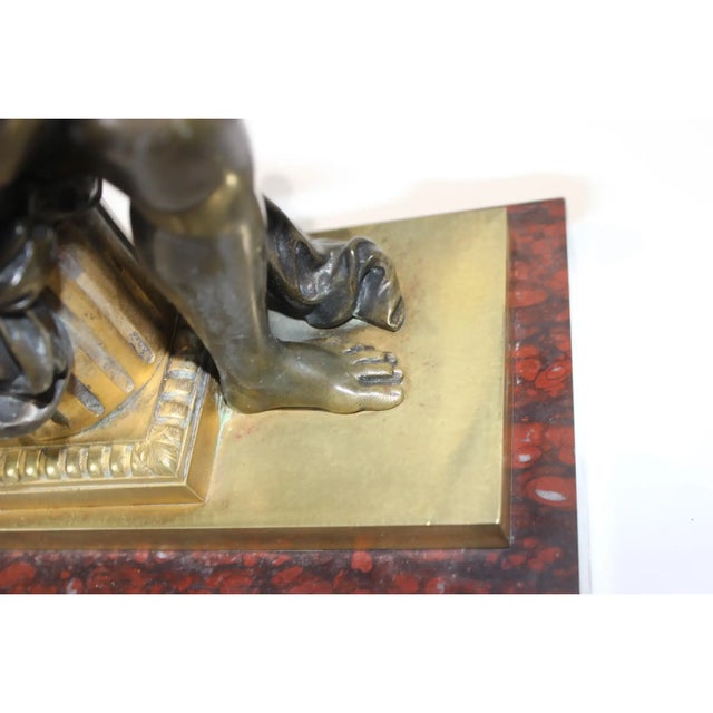 Bacchus Grand Tour Sculpture Bronze For Sale - Image 10 of 13