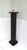 Black Black Column Pedestal, Neoclassical Style, Circa 20th Century For Sale - Image 8 of 13