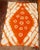 African Orange Cotton Mudcloth For Sale - Image 3 of 3