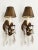 French Regency Style Bronze Wall Sconces with Crystal Drops and Shades, a Pair This beautiful pair of French Regency style...