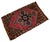 Hand Knotted Small Turkish Rug Organic Wool Mat Small Area Rug Kitchen Decor Doormat - 19'' X 29'' For Sale - Image 6 of 15