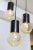 Pendant Lamp with 3 Globes by Gino Sarfatti for Seguso, 1960 For Sale - Image 3 of 8
