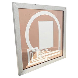 Space Age Mirror, 1970s For Sale