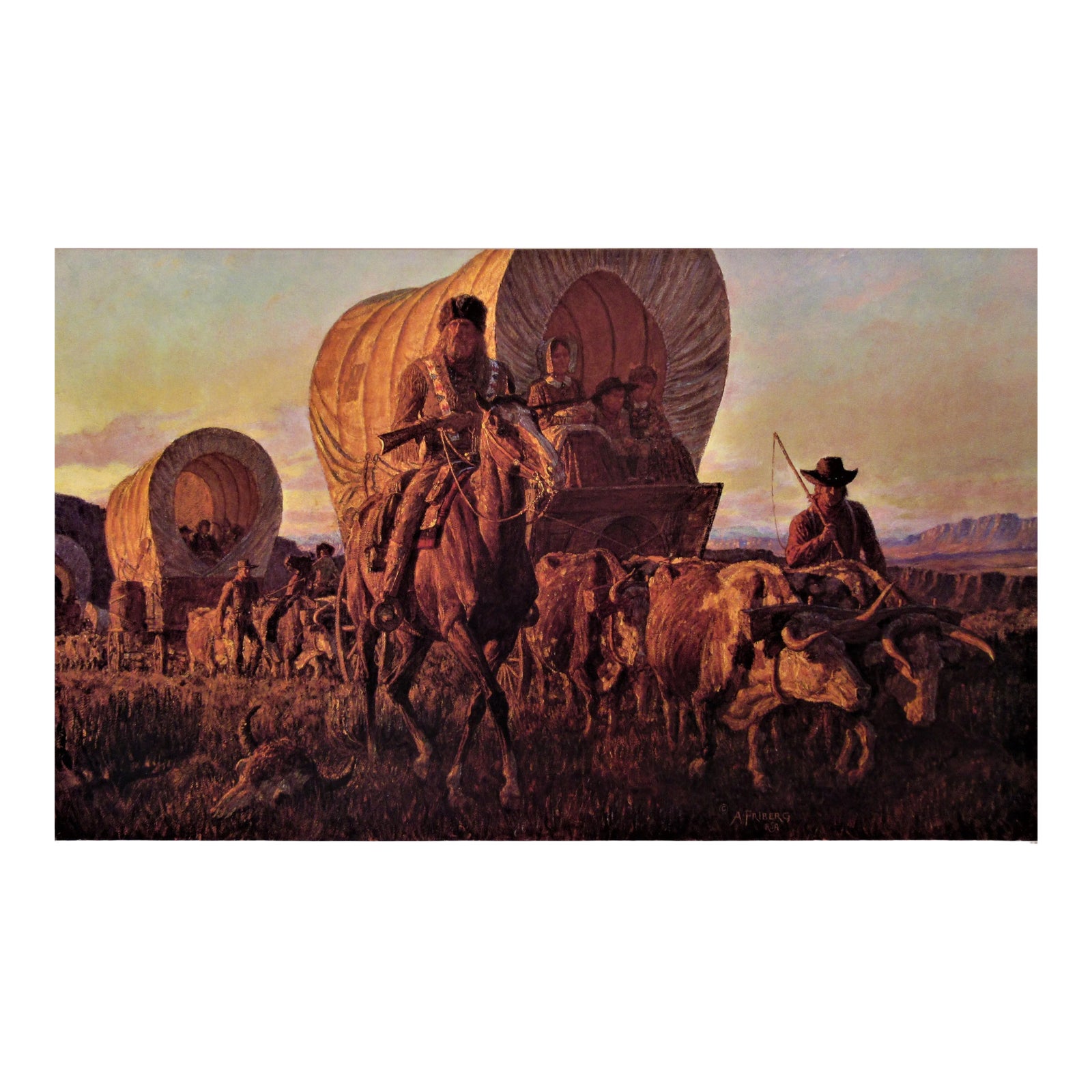 arnold-friberg-the-long-trail-
