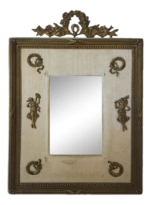 1920s French Classical Ormolu Frame