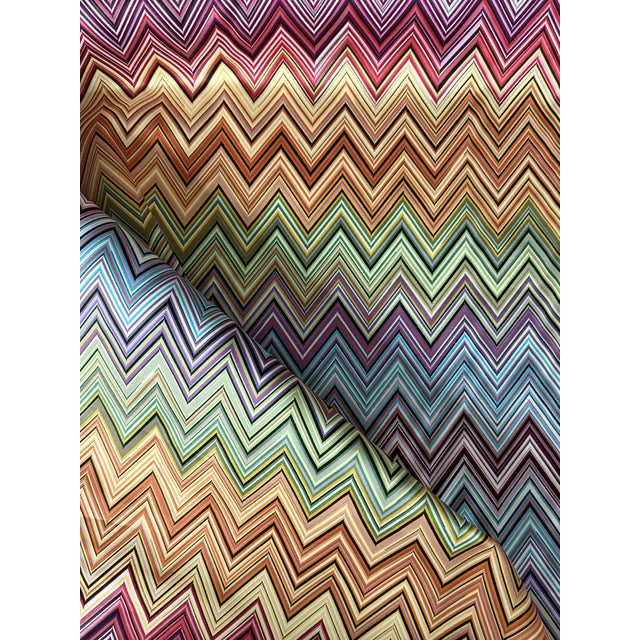 MISSONI Home Fabric 2 6/8 Yards Cotton Collezione Hand Printed Kravet JARRIS 156 Fabric Collection MISSONI HOME Width 4'7"...