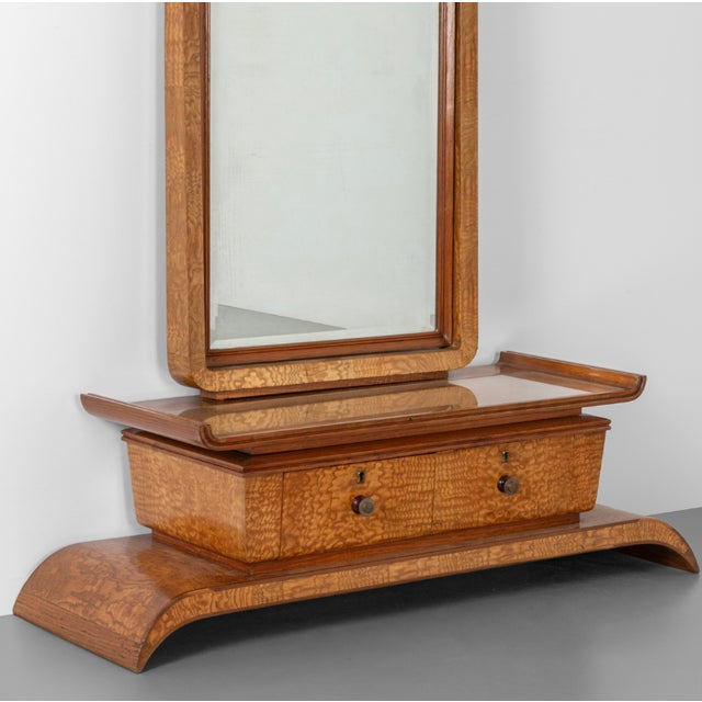 Bedroom Mirror by Paolo Buffa and Antonio Cassi Ramelli, 1930s For Sale - Image 3 of 4