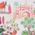 22" Bara Bazaar Indian Chinoiserie in Jewel Pillow For Sale - Image 4 of 5