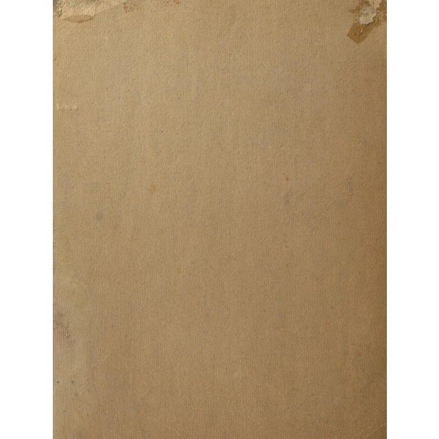 1930s 'Study of a Young Woman' by Sarah Hobson, 1936; California Woman Artist, Art Institute of Chicago For Sale - Image 5 of 6