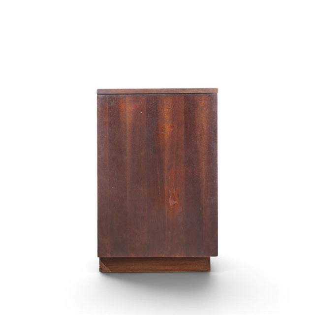 Broyhill Brasilia Broyhill Brasilia Mid Century Walnut Credenza For Sale - Image 4 of 10