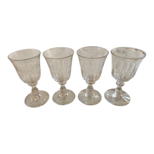 1850's Baccarat French 4 Port Glasses