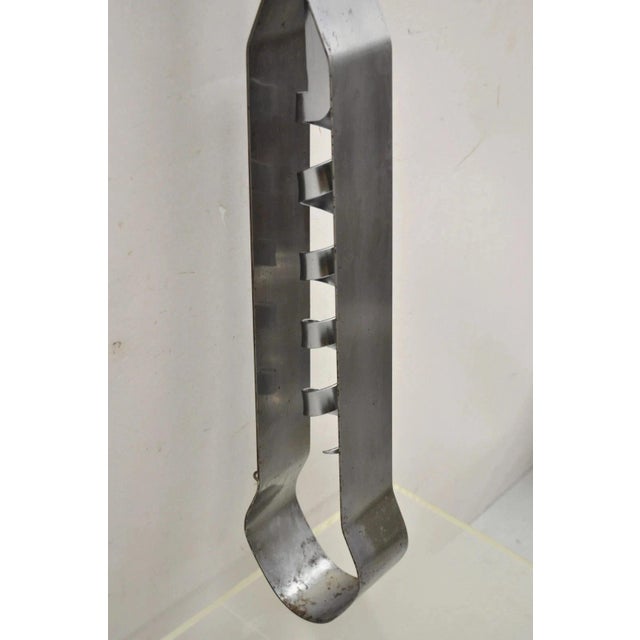 Metal Large Vintage 48" Curtis Jere MCM Corkscrew Bottle Opener Pop Art Wall Sculpture For Sale - Image 7 of 12