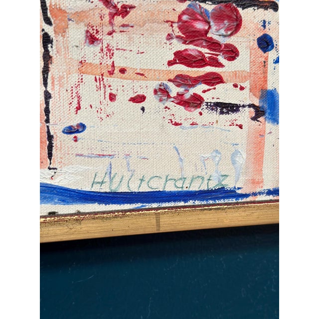 Tore Hultcrantz, Composition, 1960s, Oil on Canvas, Framed For Sale - Image 6 of 18