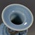 Blue Chinese Light Blue Glazed Porcelain Vase With Famille Rose Antiques Motif For Sale - Image 8 of 9