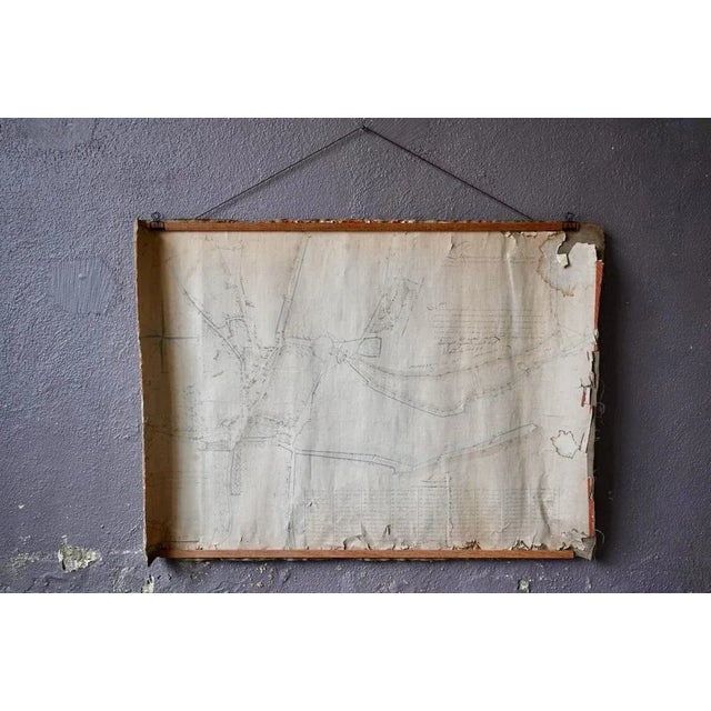 Wall Decoration Map, 1833 For Sale - Image 10 of 10