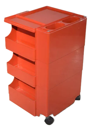 Vintage Boby Trolley by Joe Colombo for Bieffeplast, 1970s