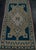 Early 21st Century Turkish Mini Rug Oriental Hand Knotted Vintage Rug 1'10" x 3'8" #20642 For Sale - Image 5 of 8