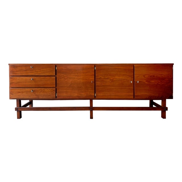 Large Brutalist Buffet, 1960s For Sale