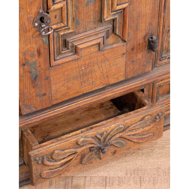 Early 19th Century Swedish Wall Cabinet from Stockholm For Sale - Image 9 of 11