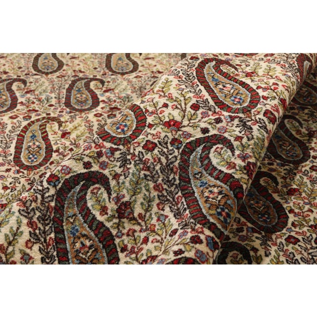 Vintage Persian Qum Rug, 11'02 X 14'03 For Sale In Dallas - Image 6 of 11