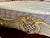 Vintage Italian Carved Painted Bed Frame Tufted Headboard Footboard Rails For Sale - Image 16 of 17