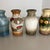 1970s Vintage Fat Lava Pottery Vases from Scheurich, Germany, 1970s, Set of 4 For Sale - Image 5 of 18