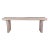 8 Feet Long Modern White Teak Console Table 58 For Sale