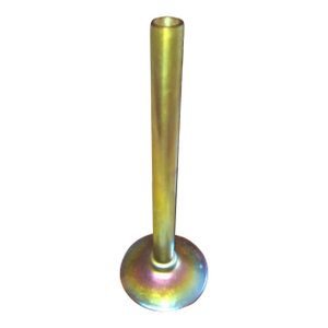 1930's Art Deco Steuben Art Glass Gold Aurene Signed "Bud" Stick Vase