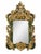 Vintage Rococo Style Gold-Plated Forest Green Framed Wall Mirror. For Sale - Image 11 of 11