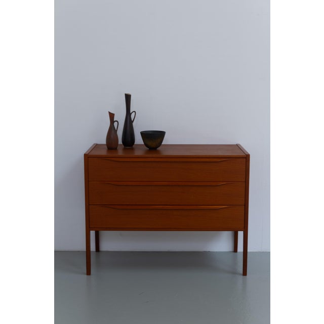 Danish Teak Chest of Drawers No34 by Kai Kristiansen for Aksel Kjersgaard, 1960s. For Sale - Image 15 of 18