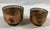 1940s Copper Brass Reticulated Footed Planters With Rose - A Pair For Sale - Image 17 of 18