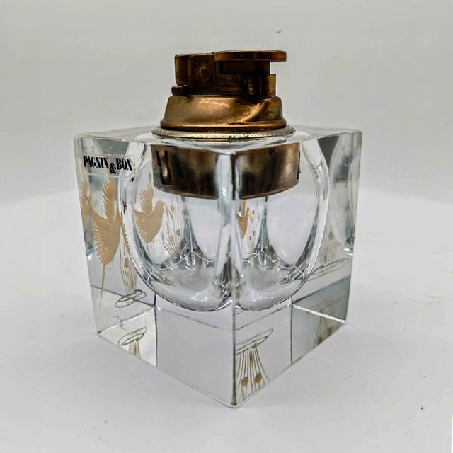 Mid-Century Modern Lighter in Murano Glass with Handcrafting 24k Gold Finishing by Pagnin & Bon, Italy, 1960s For Sale - Image 3 of 7