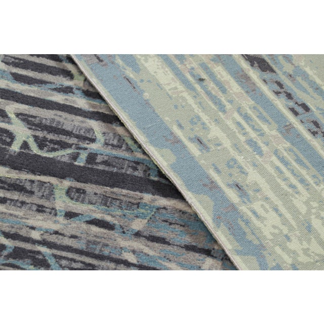 Textile Rug & Kilim’s Contemporary Abstract Rug With Geometric Patterns “Vinchi” For Sale - Image 7 of 7
