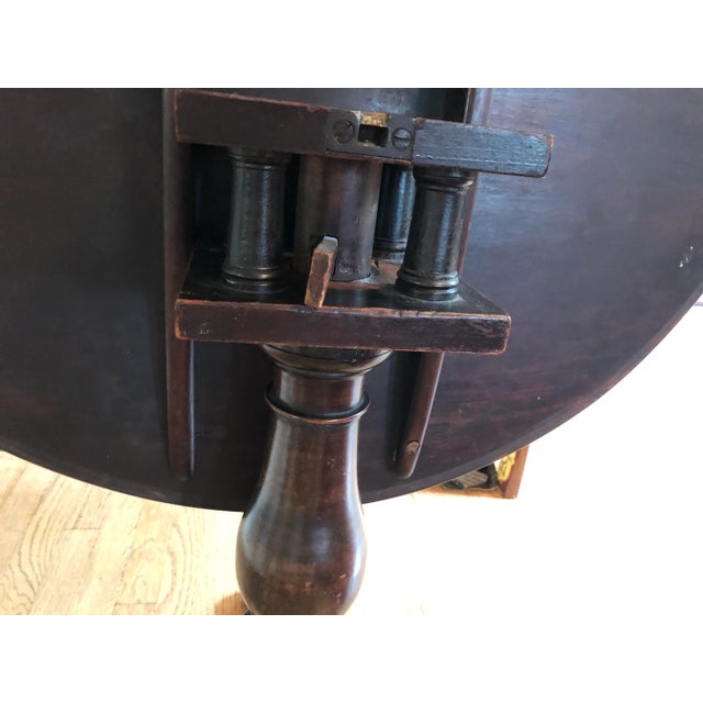 Wood 18th Century American Tea Table For Sale - Image 7 of 12