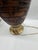 Vintage Mid-Century Modern All-Ceramic Table Lamp With Incised Texture For Sale - Image 9 of 9