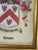 Antique Crest Painting, Coat of Arms Francis, Hand Painted Family Crest For Sale In West Palm - Image 6 of 13