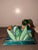 American '89 Mallard Duck Themed Desk Set in Stained Glass Signed - 3 Pieces For Sale - Image 3 of 7