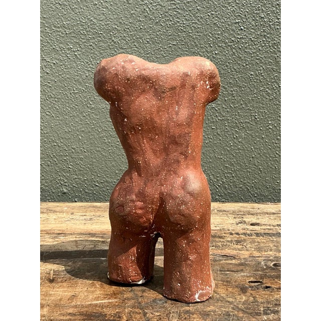 Vintage Studio Pottery Abstract Sculpture of Woman For Sale - Image 12 of 12