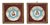 Antique 19th Century Ceremonial Plates in Polychrome Sèvres Porcelain, France, Set of 2 For Sale
