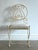 Vintage Textured Wrought Iron Chair For Sale - Image 4 of 12