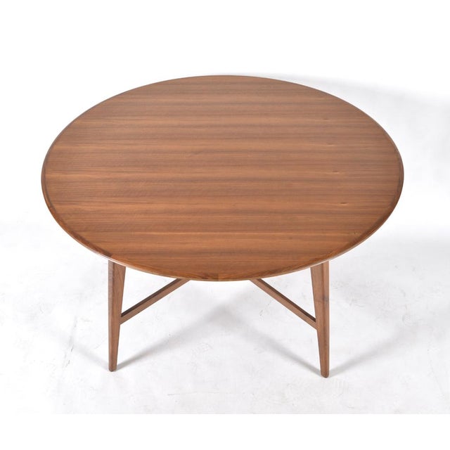 Mid-Century Modern Large Mid-Century Round Teak Dining Table from Gordon Russell, United Kingdom, 1955 For Sale - Image 3 of 18