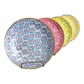 Lily Pulitzer for Target 2019 Xxo Salad/Bread/Fruit Plates For Sale
