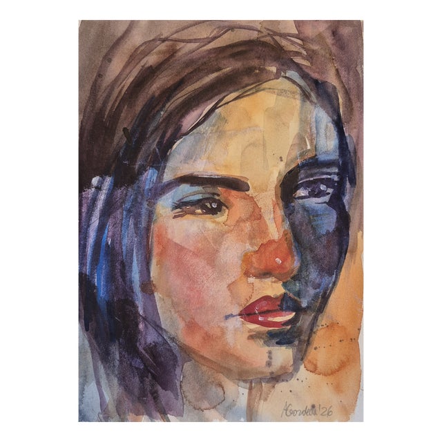 Anna Masiul-Gozdecka, Improvisations, 2026, Acrylic on Cardboard For Sale