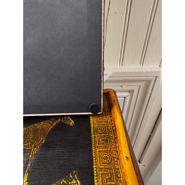 Textile Oil on Canvas Flowers in Vase For Sale - Image 7 of 12