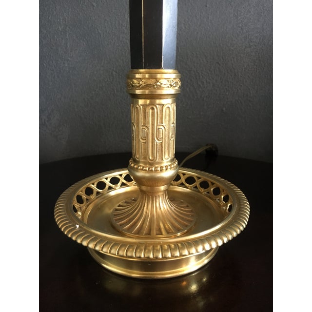 French Early 20th Century French Bouillotte Lamp For Sale - Image 3 of 9